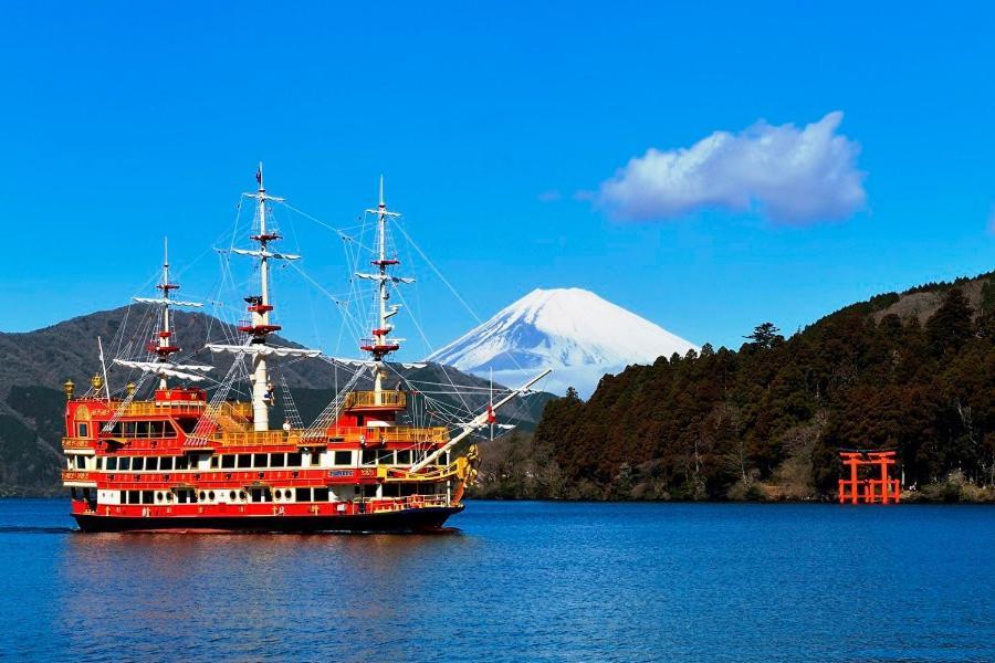 New Open『天然温泉』芦ノ湖畔の完全貸切別荘 Hakone Kültér fotó